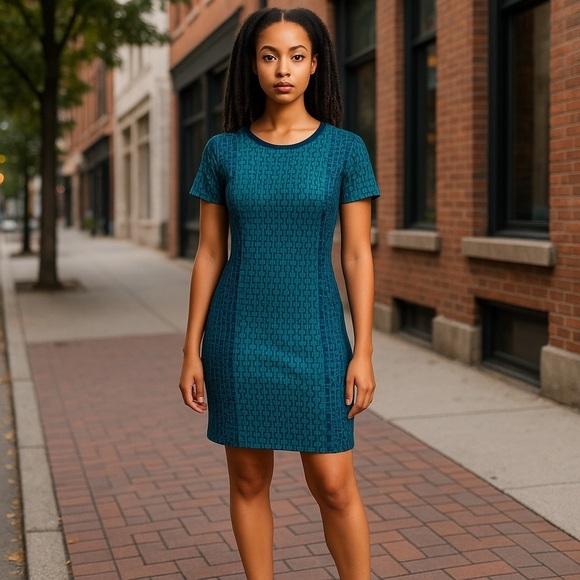 Romeo & Juliet Couture Dresses & Skirts - ROMEO & Juliet Couture Turquoise Dress Pullover Size M ❤️